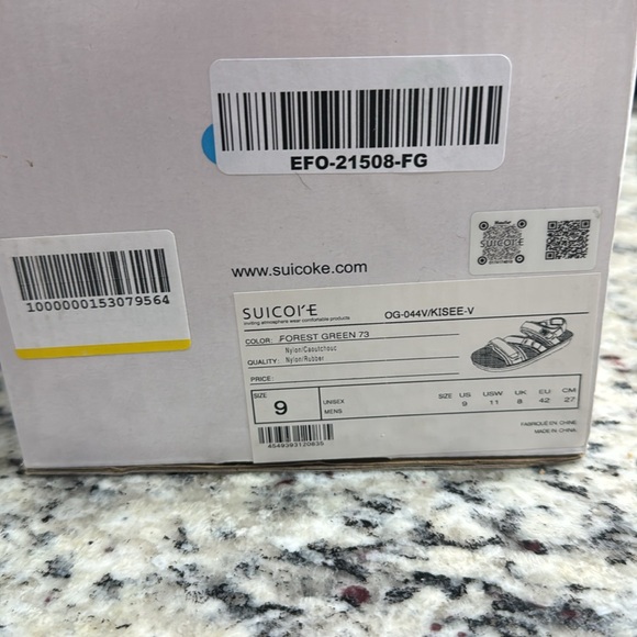 *NEW* MENS URBAN OUTFITTERS x SUICOKE KISSEE V GREEN SANDAL SIZE 9 - Picture 7 of 11